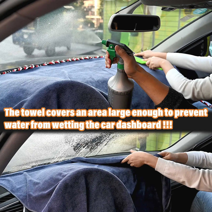 EHDIS Paño de limpieza para parabrisas de coche de 70 pulgadas con alta absorción de agua, cubierta protectora para tablero de instrumentos para teñir ventanas y limpiar vidrios