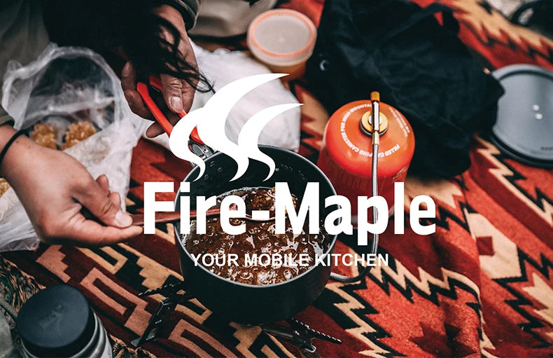 Fire Maple Polaris Druckregler-Gasherd für den Außenbereich – Ultraleichte Campingküche mit Simmerkontrolle und Windschutz