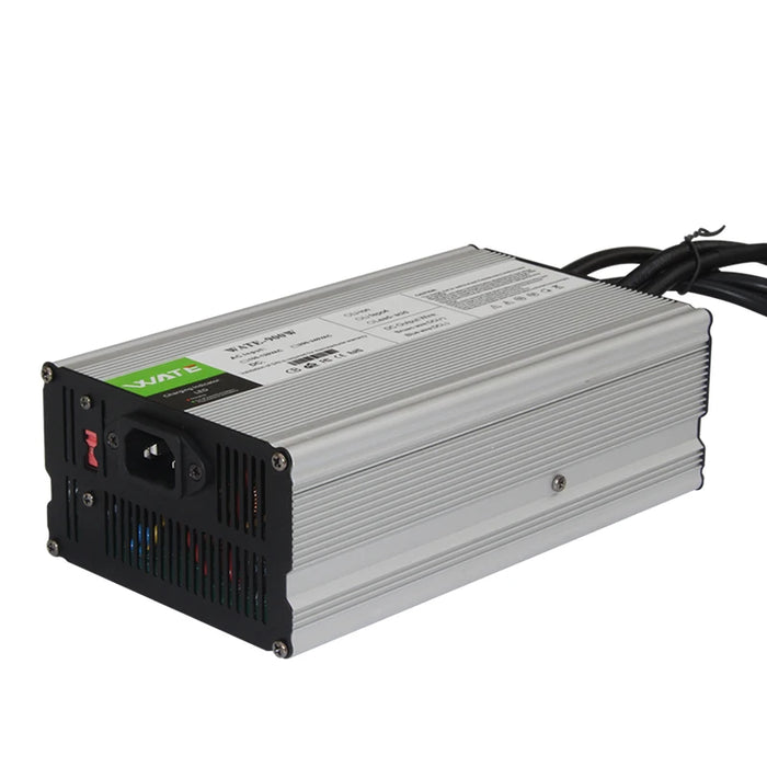 Chargeur puissant 29,2 V 25 A pour batteries 8 S 24 V LiFePO4 avec couvercle en aluminium et ventilateur de refroidissement