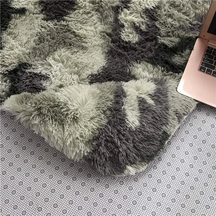 Soft and Fuzzy Children's Room Rug with Anti-Slip, Large Fuzzy Shag Mat for Modern Homes and Children's Bedrooms