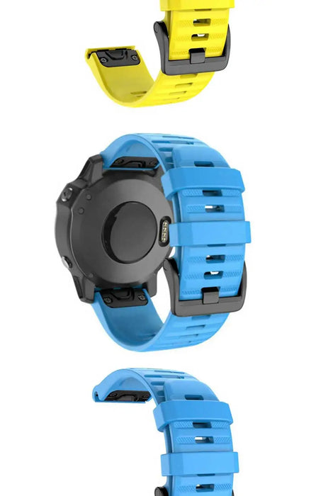 Silikon-Handschlaufe mit Schnellverschluss für Garmin Fenix ​​​​8, 7, 6, 5 Series – 20 mm, 22 mm, 26 mm Optionen