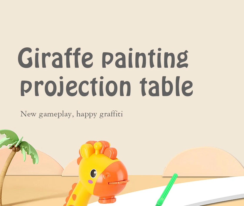 Projecteur LED et planche à dessin pour enfants – Outils de peinture créatifs pour l'éducation et l'art pour filles et garçons.