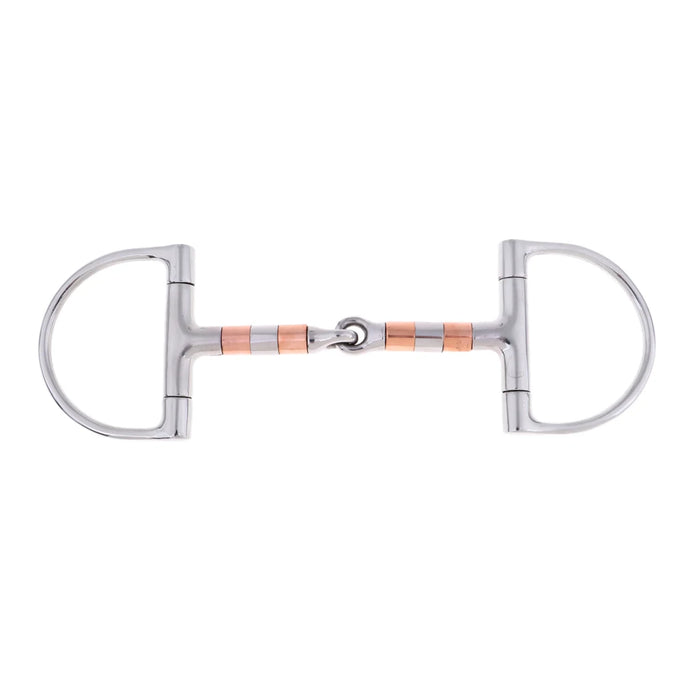 5-Inch D-Ring Horse Bit – Stylish and Durable Gear for Equestrians and Bag Design