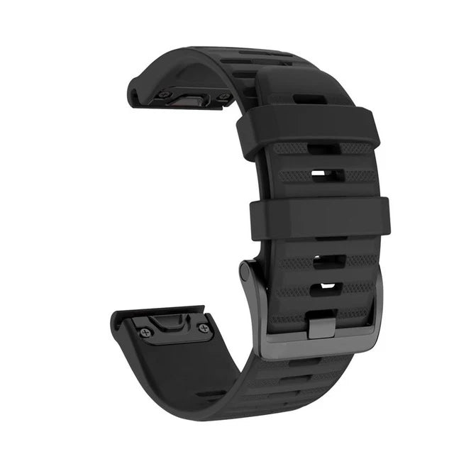 Silikon-Handschlaufe mit Schnellverschluss für Garmin Fenix ​​​​8, 7, 6, 5 Series – 20 mm, 22 mm, 26 mm Optionen