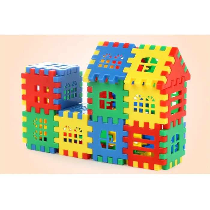 Ensemble de blocs de construction créatifs - 50 pièces pour un apprentissage et une construction imaginatifs dans la maison Baby Paradise