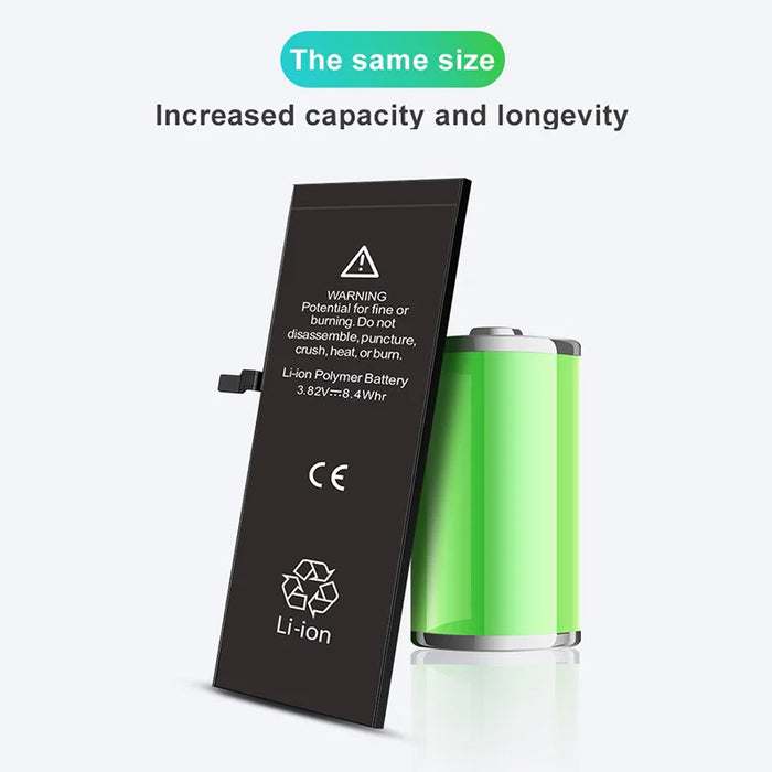 High quality mobile battery and tools for iPhone 6S, 6, 7, 7 Plus, 8 Plus, SE 2020, XR, 6 Plus, 6SP, X, XS, 11, 12 Pro Max Mini