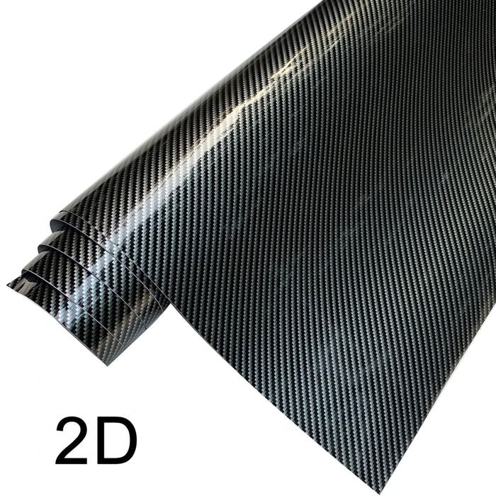 Kohlefaser-Vinylfolie für Autos und Elektronik – wasserfester Aufkleber mit 2D-/3D-/4D-/5D-/6D-Effekten