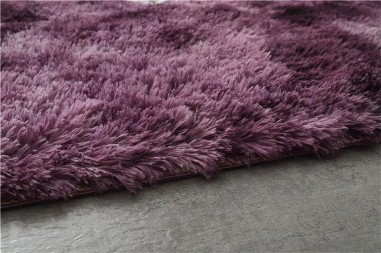 Alfombra suave y esponjosa para habitación de niños con alfombrilla antideslizante grande y peluda para uso interior moderno en sala de estar y habitación de niños