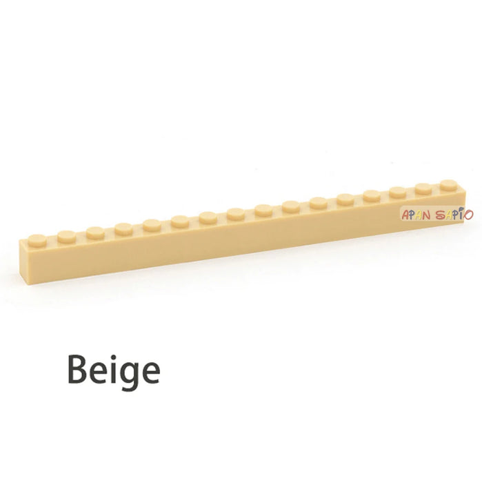 Blocs de construction pour enfants, 10 pièces, 1x16 points, figurines épaisses, taille créative et éducative, compatibles avec les jouets de marque pour enfants, 2465