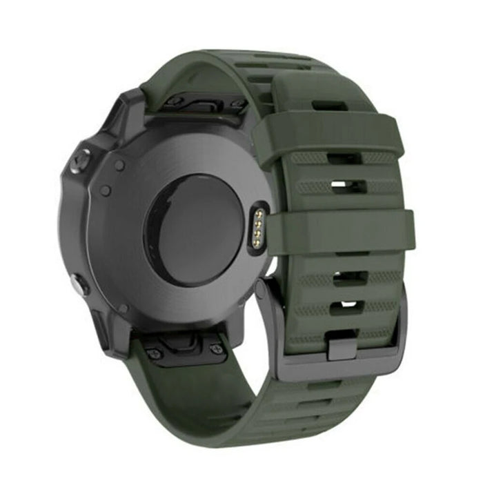 Silikon-Handschlaufe mit Schnellverschluss für Garmin Fenix ​​​​8, 7, 6, 5 Series – 20 mm, 22 mm, 26 mm Optionen