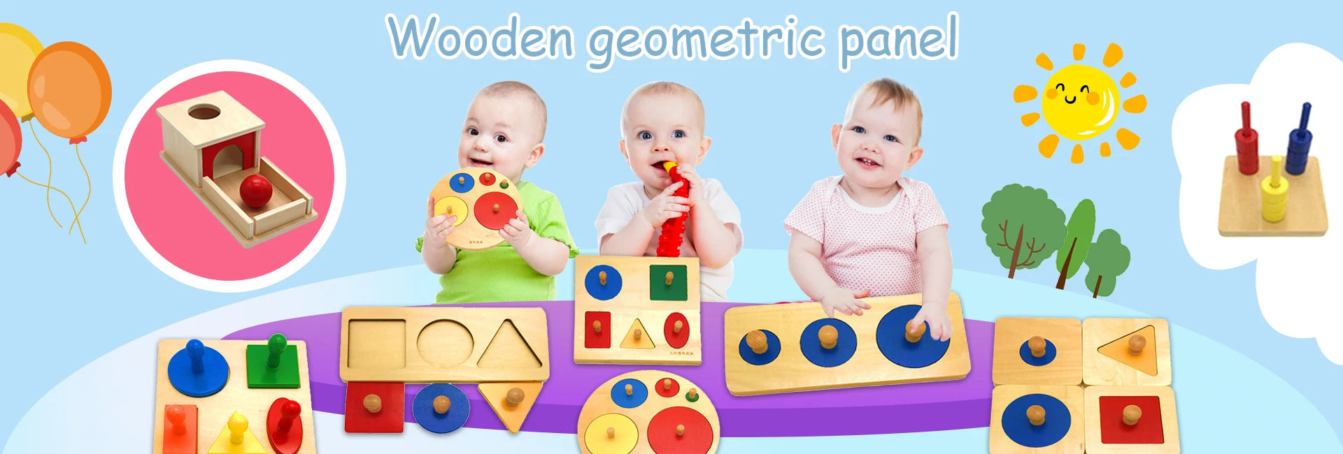 Geometrische Formen aus Holz, Montessori-Puzzle, Sortieren von Mathematikblöcken, Vorschulerziehung, Lernspiele für Kinder