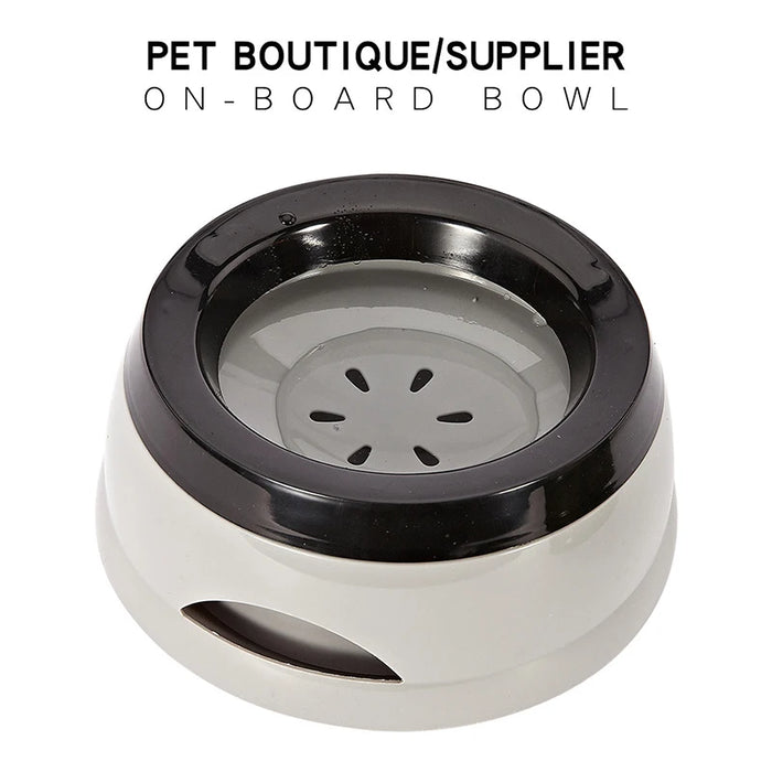 Bol d'eau pour chien sans éponge – Bol en plastique portable sans déversement pour chats et chiens