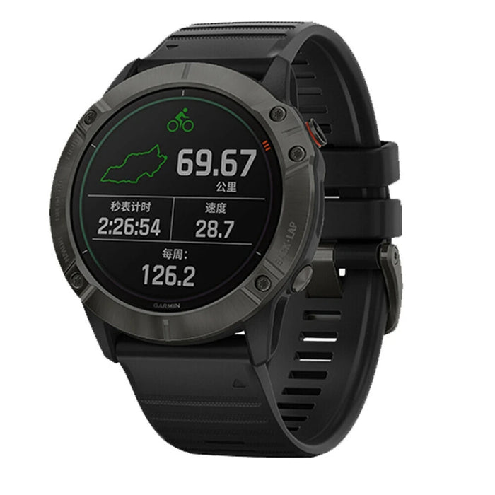 Silikon-Handschlaufe mit Schnellverschluss für Garmin Fenix ​​​​8, 7, 6, 5 Series – 20 mm, 22 mm, 26 mm Optionen