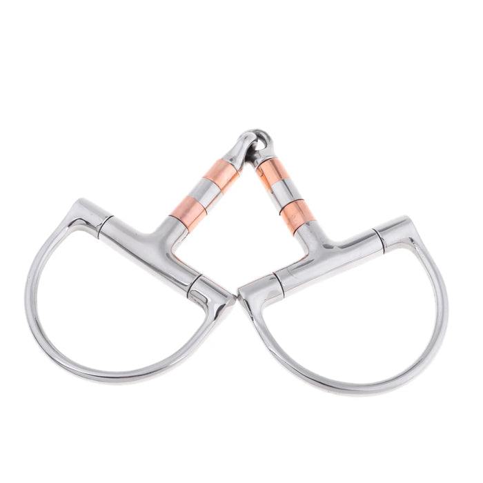 5-Inch D-Ring Horse Bit – Stylish and Durable Gear for Equestrians and Bag Design