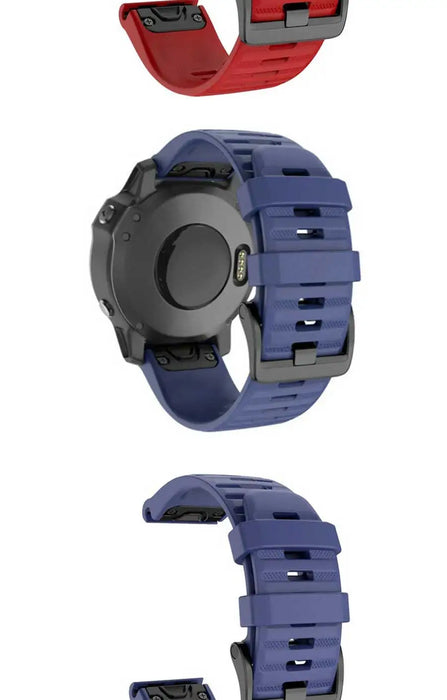 Silikon-Handschlaufe mit Schnellverschluss für Garmin Fenix ​​​​8, 7, 6, 5 Series – 20 mm, 22 mm, 26 mm Optionen