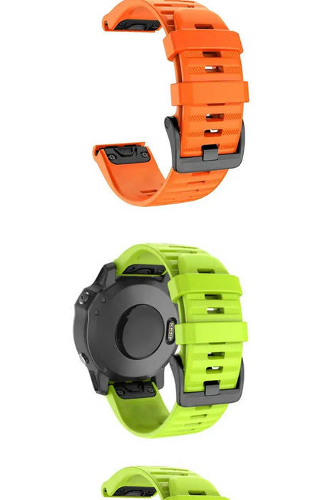 Silikon-Handschlaufe mit Schnellverschluss für Garmin Fenix ​​​​8, 7, 6, 5 Series – 20 mm, 22 mm, 26 mm Optionen