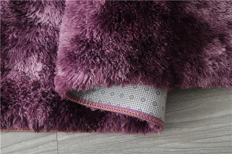 Soft and Fuzzy Children's Room Rug with Anti-Slip, Large Fuzzy Shag Mat for Modern Homes and Children's Bedrooms