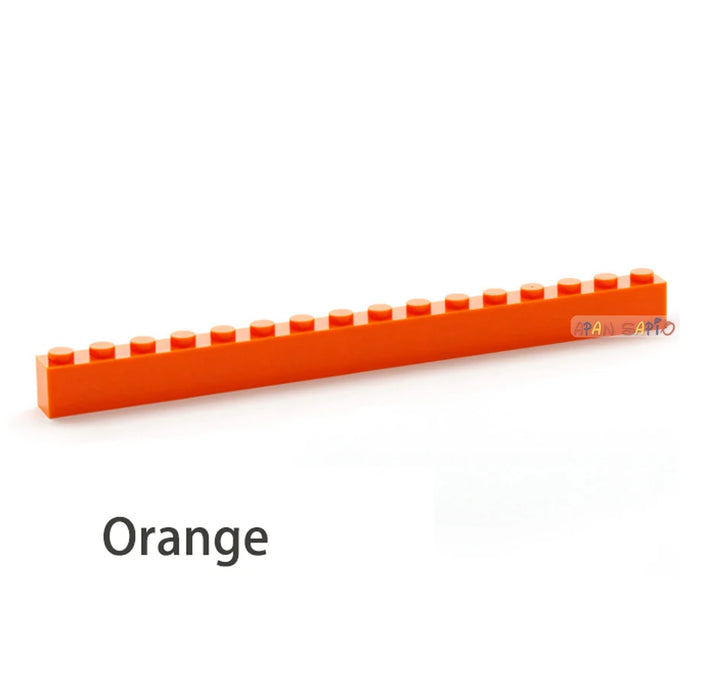 Blocs de construction pour enfants, 10 pièces, 1x16 points, figurines épaisses, taille créative et éducative, compatibles avec les jouets de marque pour enfants, 2465