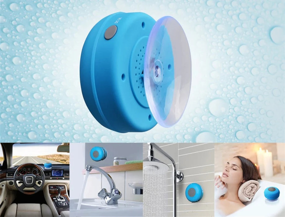 Wasserdichter Mini-Bluetooth-Lautsprecher für Dusche und Auto – kabellose und kompakte Musiklösung