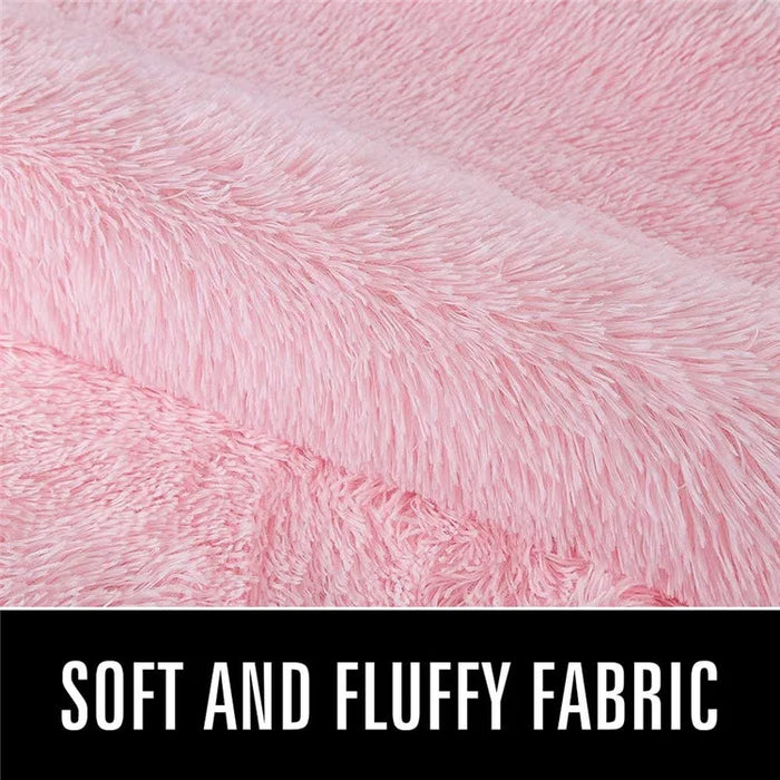 Soft and Fuzzy Children's Room Rug with Anti-Slip, Large Fuzzy Shag Mat for Modern Homes and Children's Bedrooms