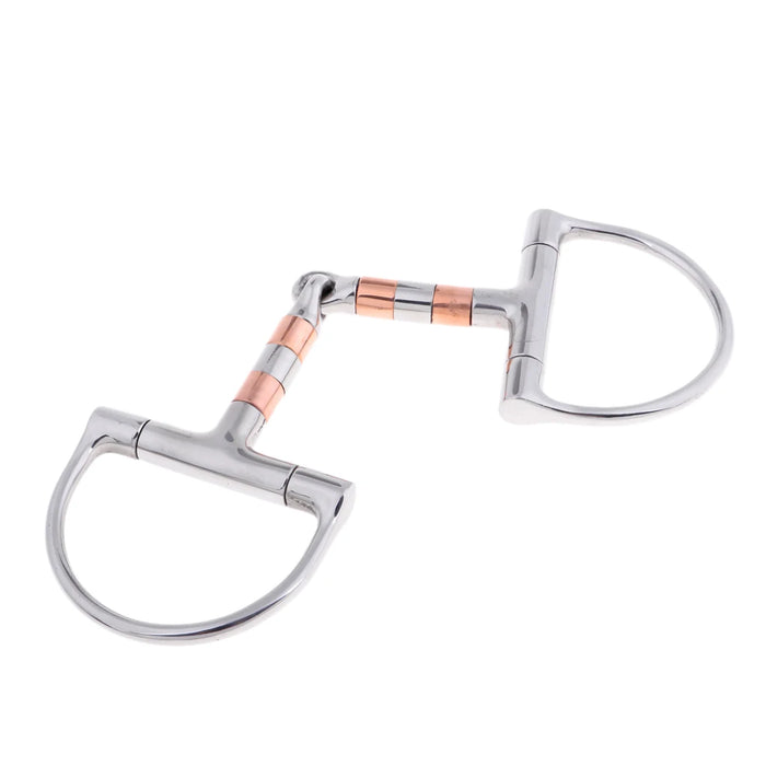 5-Inch D-Ring Horse Bit – Stylish and Durable Gear for Equestrians and Bag Design