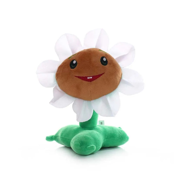 Peluches abrazables de Plants vs Zombies: girasol, masticador, melón y guisantes (13-20 cm) para niños