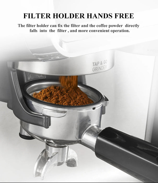 HiBREW Barista Pro 20Bar grains pour expresso, Machine à café professionnelle avec équipement complet pour café, hôtel et restaurant H7