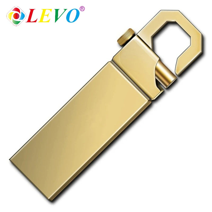 100% memoria flash USB de metal original USB2.0 8GB 16GB 32GB 64GB mini disco U de metal de alta velocidad pen drive 128GBU disco de memoria