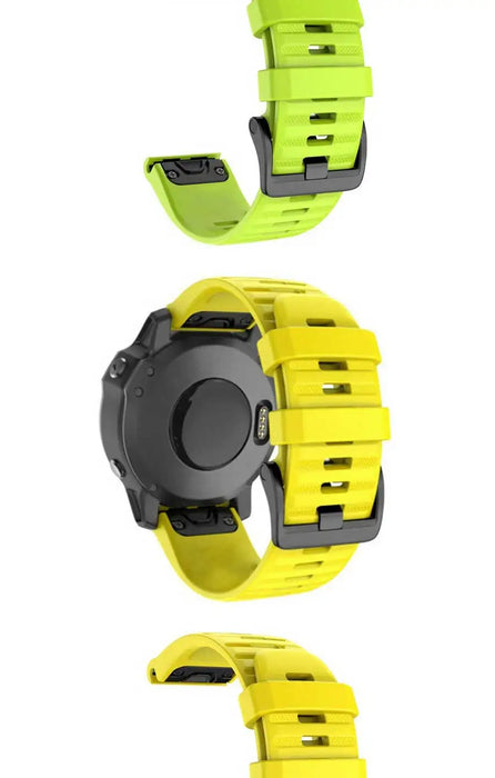 Silikon-Handschlaufe mit Schnellverschluss für Garmin Fenix ​​​​8, 7, 6, 5 Series – 20 mm, 22 mm, 26 mm Optionen