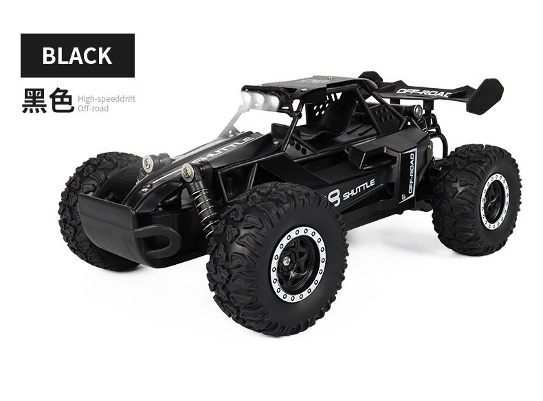 Nouvelle voiture RC 1:16 2WD avec lumière LED 2.4G 20 KM/H haute vitesse tout-terrain escalade télécommande voiture jouet cadeaux pour garçons filles enfants