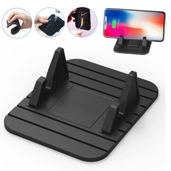 Support antidérapant en Silicone pour voiture, tapis de tableau de bord, pour Nissan Qashqai J10 Iphone 13 Volvo Xc40 Mazda 3 Smart 450