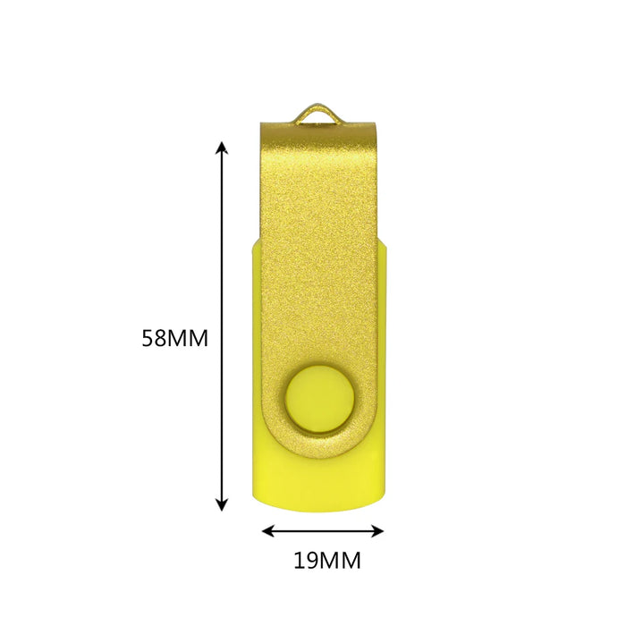 Clé USB en métal 128 Go, 64 Go, 32 Go - Clé USB rapide avec une capacité de stockage de 16 Go, 8 Go, 4 Go