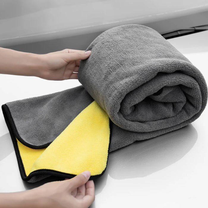 Paño de microfibra superabsorbente para lavado de coches, limpiaparabrisas extragrande para el cuidado y detalles del coche