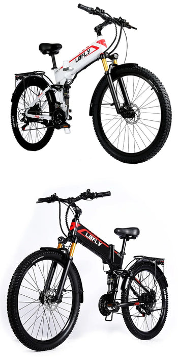 2024 LAFLY X3 PRO 27.5 pouces 1000W vélo électrique pliant 48V VTT VTT assisté au Lithium