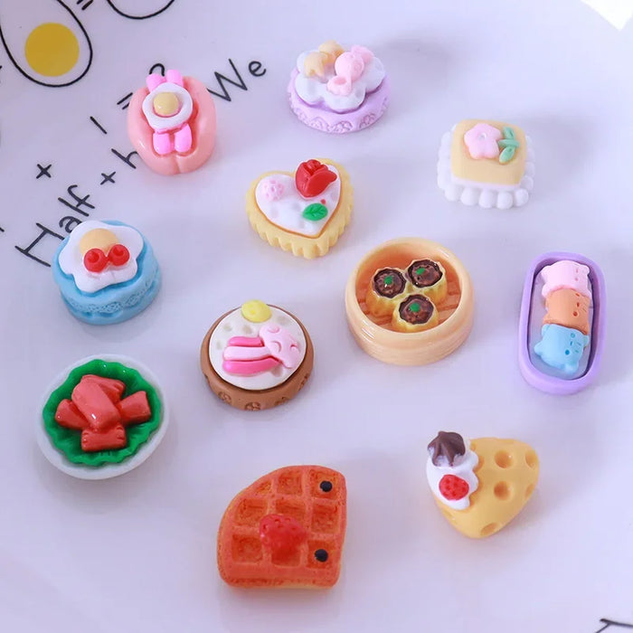 Comida en miniatura en Fimo: decoraciones creativas para manualidades y proyectos de bricolaje