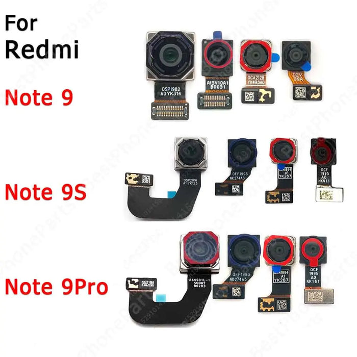 Rear Camera For Xiaomi Redmi Note 9 Pro 9S 9Pro Note9 Main Ultra Wide Angle Deep Macro Module Spare Parts