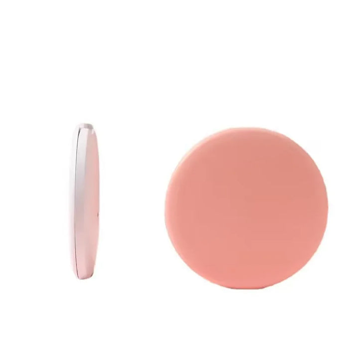 Espejo de maquillaje LED plegable con iluminación - Mini espejo de maquillaje en rosa y blanco para mujer