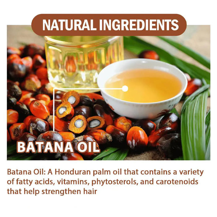 Organic Batana Oil Hair Mask - 100% Pure Treatment for Hair Growth, Nourishment, Strength and Break Prevention