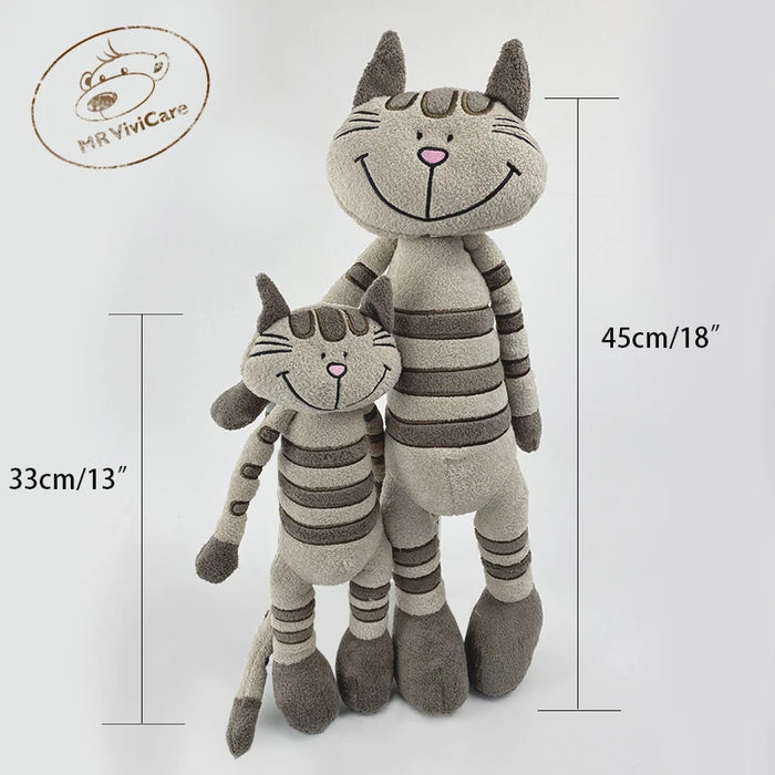 MR ViviCare Juguete de Peluche para Gato: Juguete de Peluche Suave y Lindo para niños, Perfecto como Accesorios para Fotos y Regalos de cumpleaños