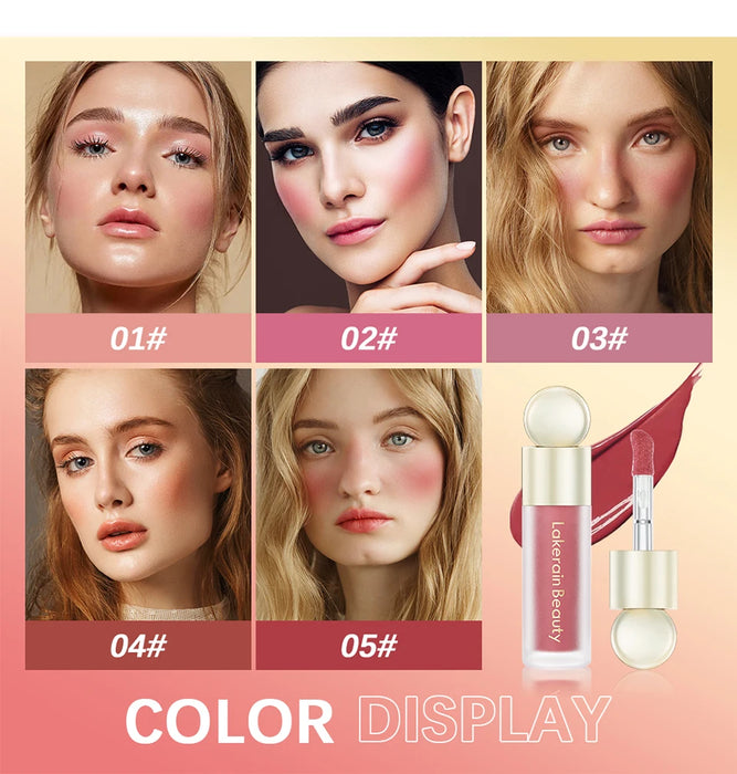 Matte Liquid Blush Velvet Rouge Orange Peach Face Color Lasting Beauty Natural Cheek Color Cream Rouge Makeup 7,5 ml