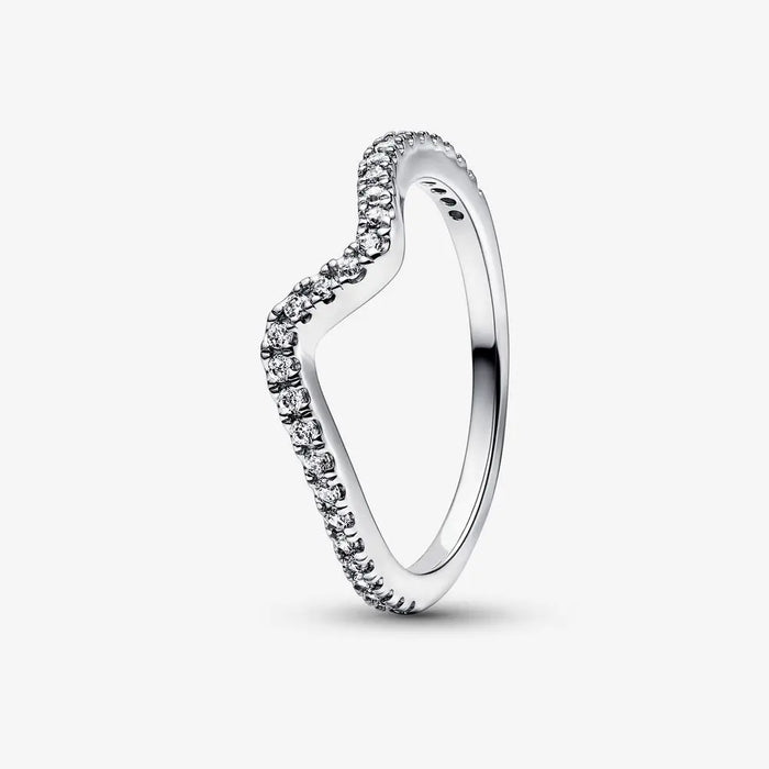 Fascinante anillo de corona en forma de corazón de plata de ley 925 para mujer: joyería de lujo ligera con detalles brillantes