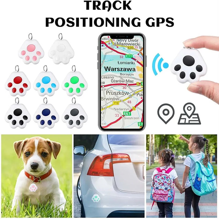 Neuer kabelloser Mini-Bluetooth-GPS-Haustier-Tracker – verstecktes intelligentes Anti-Verlust-Ortungsgerät für Hunde und Katzen, Ortung für Halsbandzubehör