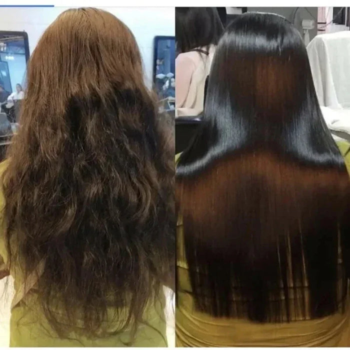 Cápsulas revitalizantes de vitamina para el cabello con queratina: suero hidratante profundo para un cabello suave, brillante y sin encrespamiento