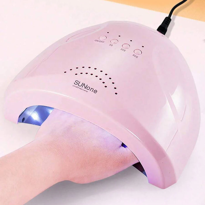 Lampe à ongles UV LED professionnelle – Sèche-ongles domestique, gel UV et outils de manucure.