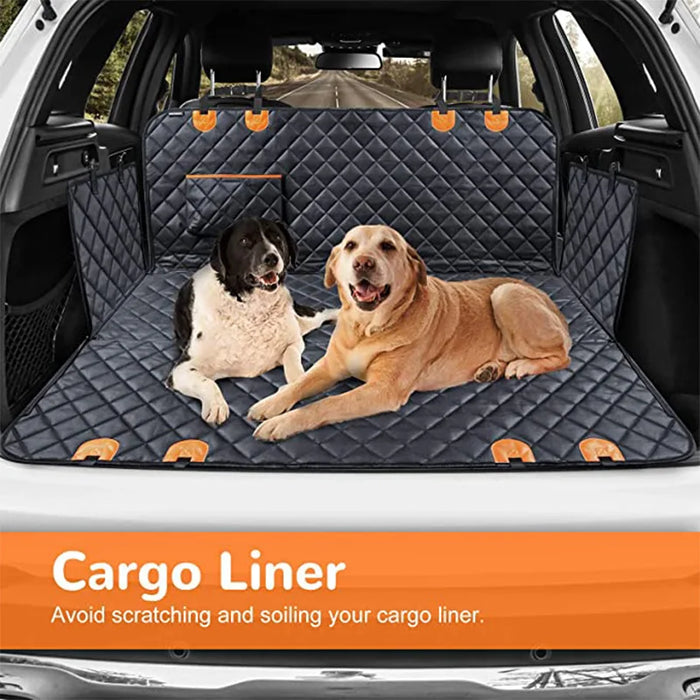 Funda impermeable para coche para perros, hamaca para perros pequeños, medianos y grandes, alfombrilla de seguridad para el asiento trasero