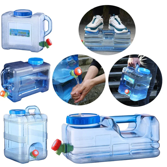 Tragbarer Wassertank für Camping – Outdoor-PC-Wassertank für Auto und Outdoor