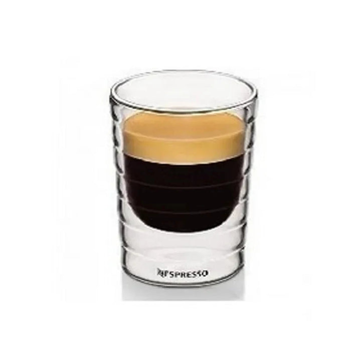 Tasse en verre à double paroi faite à la main pour Nespresso - Tasse à café, bière, vin et cocktail, cadeau pour amis