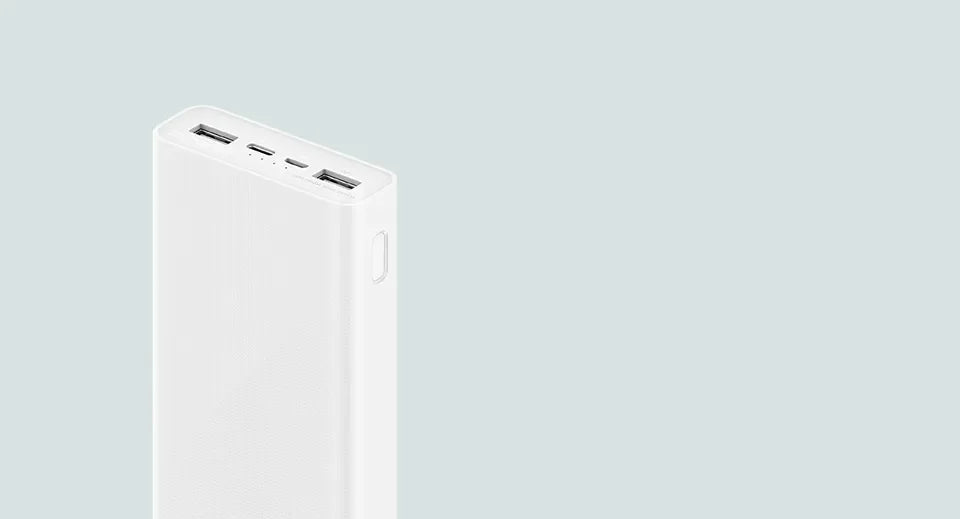 Xiaomi Powerbank 3 20000 mAh PLM18ZM 18 W 2-Wege-Schnellladung USB C tragbarer externer Akku