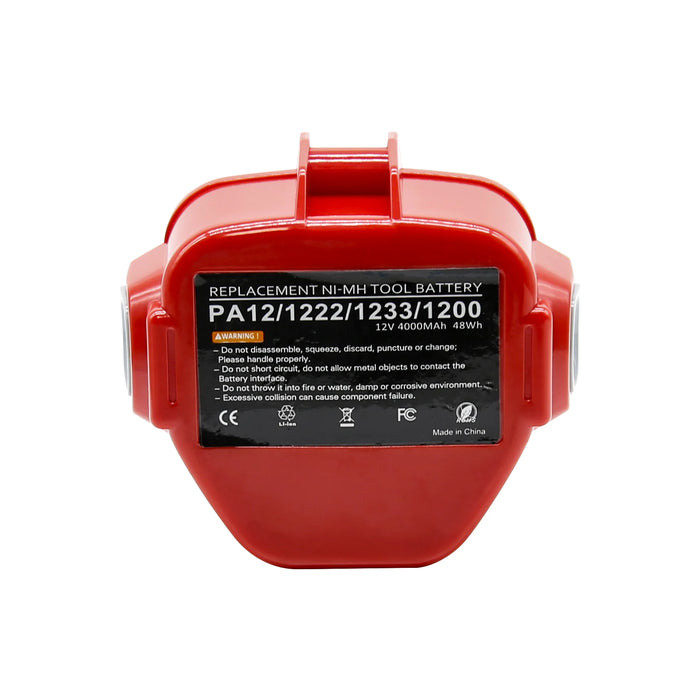 Batterie Ni-Mh haute performance 4000 mAh pour outils Makita 12 V – Compatible avec les modèles 1200 1220 1201 1222 1233SA B1235 192681 5