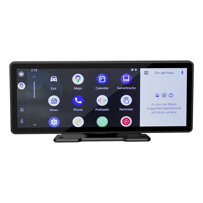 Écran universel 10.26 "autoradio multimédia WIFI lecteur vidéo écran Carplay sans fil pour Apple ou Android